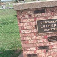 Breckinridge Lutheran Cemetery on Sysoon