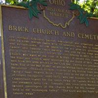 Brick Church Cemetery on Sysoon