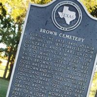 Brown Cemetery on Sysoon