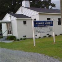 Brown's Chapel Holiness Church Cemetery on Sysoon