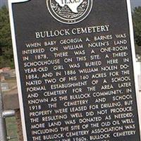 Bullock Cemetery on Sysoon