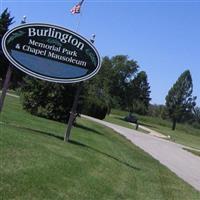 Burlington Memorial Park on Sysoon