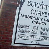 Burnetts Chapel Cemetery on Sysoon