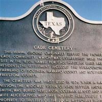 Cade Cemetery on Sysoon