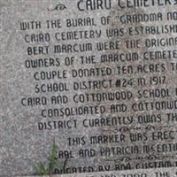 Cairo Cemetery on Sysoon