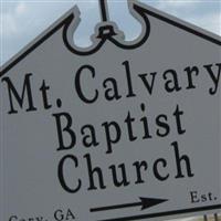 Mount Calvary Baptist Church Cemetery on Sysoon
