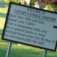 Calvary Cemetery on Sysoon