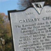 Calvary Episcopal Church Cemetery on Sysoon