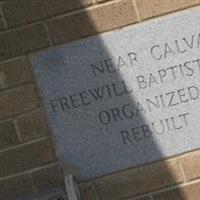 Near Calvary Freewill Baptist Church Cemetery on Sysoon