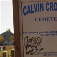 Calvin Crossing Cemetery on Sysoon