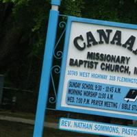 Canaan Missionary Baptist Church Cemetery on Sysoon