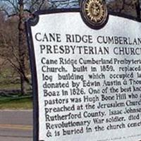 Cane Ridge Cemetery on Sysoon