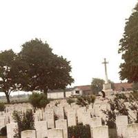 Canonne Farm British Cemetery, Somming on Sysoon