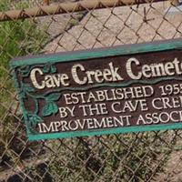 Cave Creek Cemetery on Sysoon