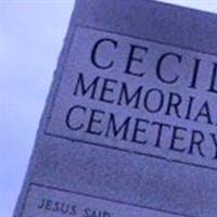 Cecil Memorial Cemetery on Sysoon