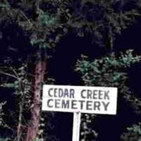 Cedar Creek Cemetery on Sysoon