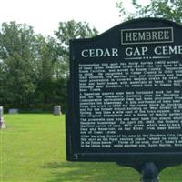 Cedar Gap Cemetery on Sysoon