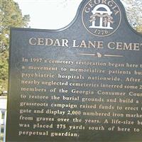 Cedar Lane on Sysoon