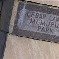 Cedar Lawns Memorial Park on Sysoon