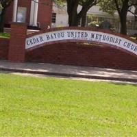 Cedar Bayou Methodist Church Cemetery on Sysoon