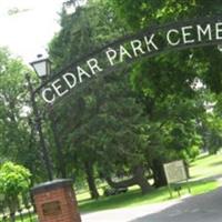 Cedar Park Cemetery on Sysoon