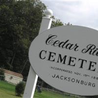 Cedar Ridge Cemetery on Sysoon