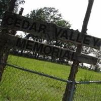 Cedar Valley Memorial on Sysoon