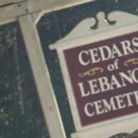 Cedars of Lebanon Cemetery on Sysoon