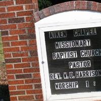 Aiken Chapel Baptist Church Cemetery on Sysoon