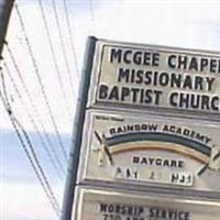 McGee Chapel Missionary Baptist Church Cemetery on Sysoon