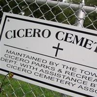 Cicero Cemetery on Sysoon