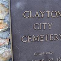 Clayton City Cemetery (Clayton) on Sysoon