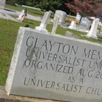 Clayton Memorial Cemetery on Sysoon