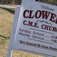 Clowers CME Church Cemetery on Sysoon