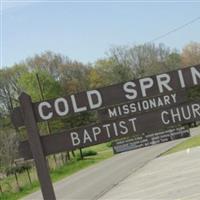 Cold Springs Cemetery on Sysoon