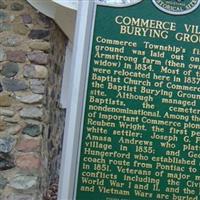 Commerce Village Burying Ground on Sysoon