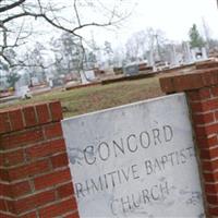 Concord Primitive Baptist Church Cemetery on Sysoon