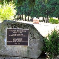 Cooper Mountain Cemetery on Sysoon