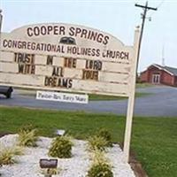 Cooper Springs Congregational Holiness Church Ceme on Sysoon