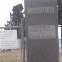 Corvallis Cemetery on Sysoon