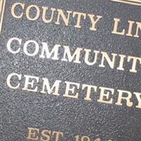 County Line Community Cemetery on Sysoon