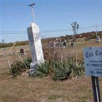 Cox Cemetery on Sysoon