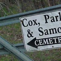 Cox, Parker, Samons Cemetery on Sysoon