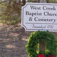 West Creek Baptist Church and Cemetery on Sysoon