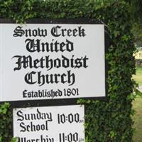 Snow Creek Methodist Church Cemetery on Sysoon