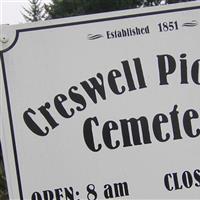 Creswell Pioneer Cemetery on Sysoon