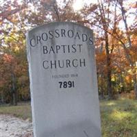 Cross Roads Baptist Church Cemetery on Sysoon