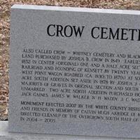 Crow Cemetery on Sysoon