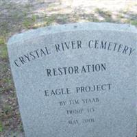 Crystal River Cemetery on Sysoon