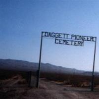 Daggett Pioneer Cemetery on Sysoon